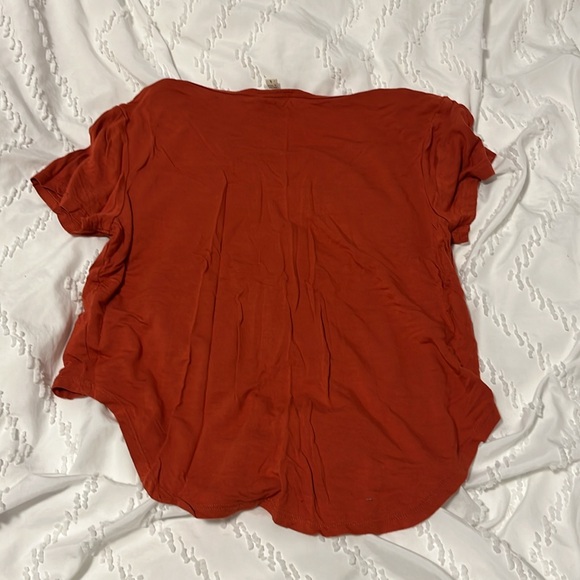 Nom de Plume orange crop top - Picture 4 of 4